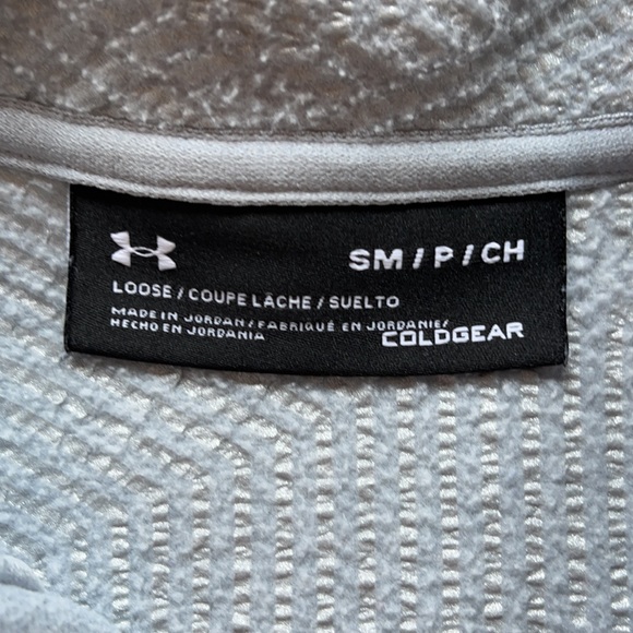 Under Armour Cold Gear Fleece Zip up sweater - Picture 2 of 3